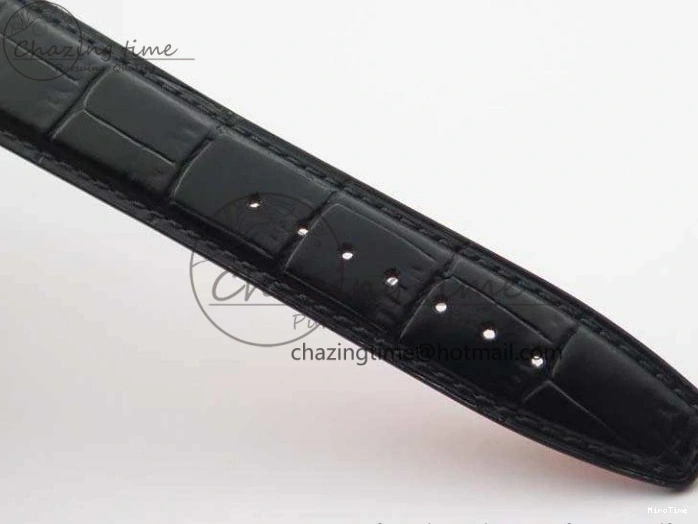 MIROTIME 0202 Tailored Da Vinci IW356601 SS MKF 1:1 Best Edition Black Dial On Black Leather Strap A 7231